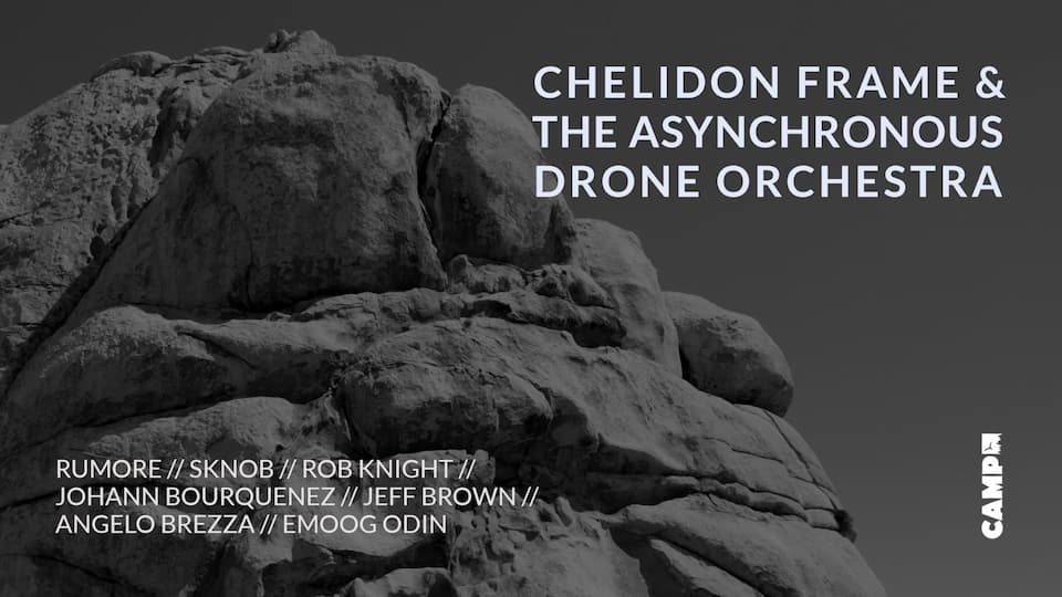 Flyer du Asynchronous Drone Orchestra